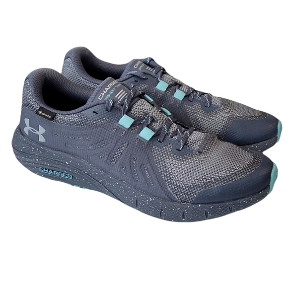 Under Armour Shoes - Under Armour Gray Charged Bandit Trail Gore-tex Hiking Size 9 Shoes